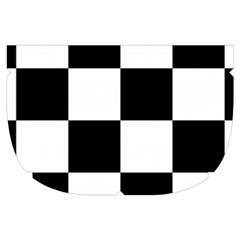 Chess Board Background Design Make Up Case (Small) from ArtsNow.com Side Right