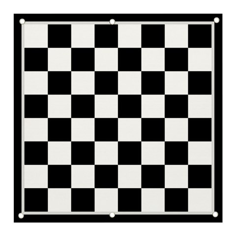 Chess Board Background Design Banner and Sign 3  x 3  from ArtsNow.com Front