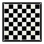 Chess Board Background Design Banner and Sign 3  x 3 