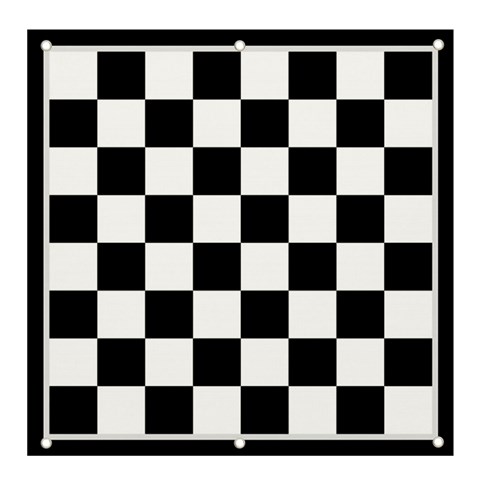 Chess Board Background Design Banner and Sign 4  x 4  from ArtsNow.com Front