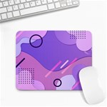 Hand Drawn Abstract Organic Shapes Background Small Mousepad