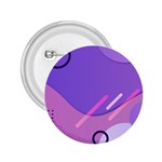 Hand Drawn Abstract Organic Shapes Background 2.25  Buttons