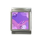 Hand Drawn Abstract Organic Shapes Background Italian Charm (13mm)