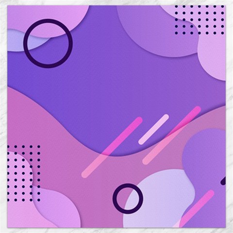 Hand Drawn Abstract Organic Shapes Background Canvas 12  x 12  from ArtsNow.com 11.4 x11.56  Canvas - 1