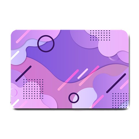 Hand Drawn Abstract Organic Shapes Background Small Doormat from ArtsNow.com 24 x16  Door Mat