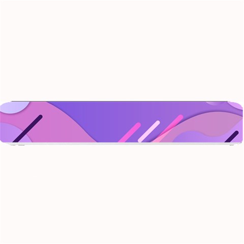 Hand Drawn Abstract Organic Shapes Background Small Bar Mat from ArtsNow.com 24 x4  Bar Mat