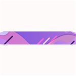 Hand Drawn Abstract Organic Shapes Background Small Bar Mat