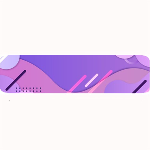 Hand Drawn Abstract Organic Shapes Background Large Bar Mat from ArtsNow.com 32 x8.5  Bar Mat