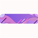 Hand Drawn Abstract Organic Shapes Background Large Bar Mat