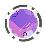 Hand Drawn Abstract Organic Shapes Background Poker Chip Card Guard (10 pack)