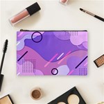 Hand Drawn Abstract Organic Shapes Background Cosmetic Bag (Medium)