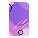 Hand Drawn Abstract Organic Shapes Background Memory Card Reader (Rectangular)