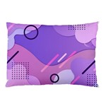 Hand Drawn Abstract Organic Shapes Background Pillow Case (Two Sides)