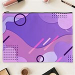 Hand Drawn Abstract Organic Shapes Background Cosmetic Bag (XXXL)