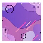 Hand Drawn Abstract Organic Shapes Background Banner and Sign 4  x 4 