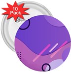 Colorful Labstract Wallpaper Theme 3  Buttons (10 pack) 