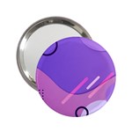 Colorful Labstract Wallpaper Theme 2.25  Handbag Mirrors