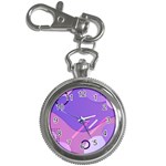 Colorful Labstract Wallpaper Theme Key Chain Watches