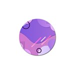 Colorful Labstract Wallpaper Theme Golf Ball Marker (4 pack)