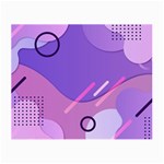 Colorful Labstract Wallpaper Theme Small Glasses Cloth (2 Sides)