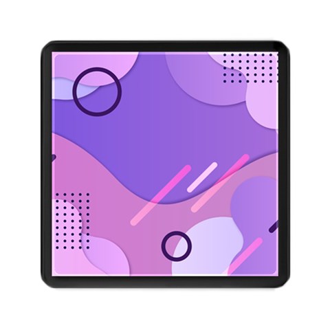 Colorful Labstract Wallpaper Theme Memory Card Reader (Square) from ArtsNow.com Front