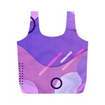 Colorful Labstract Wallpaper Theme Full Print Recycle Bag (M)
