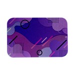Colorful Labstract Wallpaper Theme Open Lid Metal Box (Silver)  