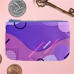Colorful Labstract Wallpaper Theme Large Coin Purse