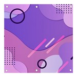Colorful Labstract Wallpaper Theme Banner and Sign 3  x 3 