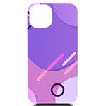 Colorful Labstract Wallpaper Theme iPhone 14 Black UV Print Case