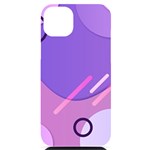 Colorful Labstract Wallpaper Theme iPhone 14 Plus Black UV Print Case