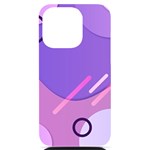Colorful Labstract Wallpaper Theme iPhone 14 Pro Black UV Print Case