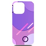Colorful Labstract Wallpaper Theme iPhone 14 Pro Max Black UV Print Case