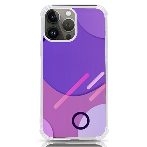 Colorful Labstract Wallpaper Theme iPhone 13 Pro Max TPU UV Print Case from ArtsNow.com Front