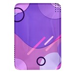 Colorful Labstract Wallpaper Theme Rectangular Glass Fridge Magnet (4 pack)