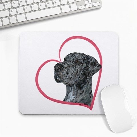 NMrl Heartline Large Mousepad from ArtsNow.com Front