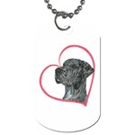 NMrl Heartline Dog Tag (One Side)