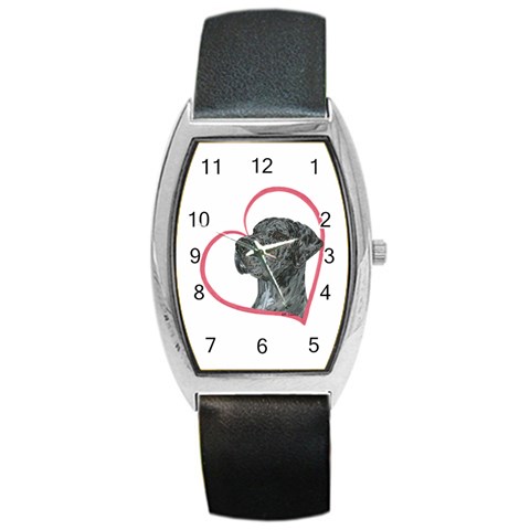 NMrl Heartline Barrel Style Metal Watch from ArtsNow.com Front