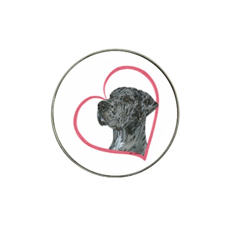 NMrl Heartline Hat Clip Ball Marker (10 pack) from ArtsNow.com Front