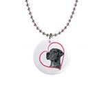 NMrl Heartline 1  Button Necklace