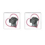 NMrl Heartline Cufflinks (Square)