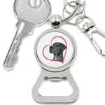 NMrl Heartline Bottle Opener Key Chain