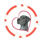NMrl Heartline Poker Chip Card Guard