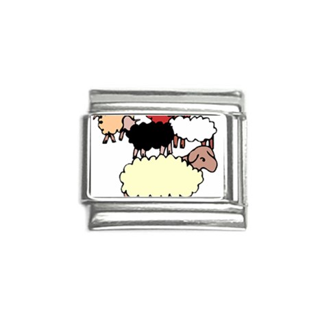 Sheep Italian Charm (9mm) from ArtsNow.com Front