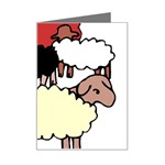 Sheep Mini Greeting Card