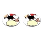 Sheep Cufflinks (Oval)
