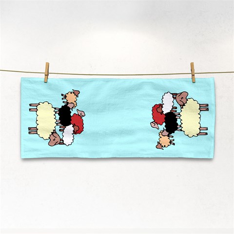Sheep Hand Towel from ArtsNow.com Front