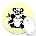 Panda 1 - Round Mousepad