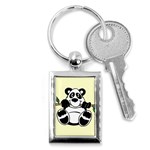 Panda 1 - Key Chain (Rectangle)