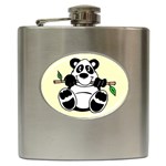 Panda 1 - Hip Flask (6 oz)
